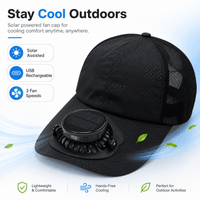 Original CoolBrim Solar Assisted Fan Cap™